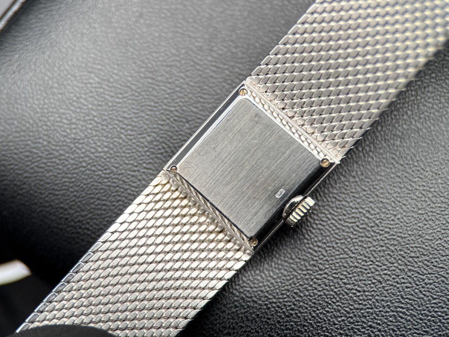 Patek Philippe 3285G Silver Dial White Gold Manual Wind 16mm Ladies Watch5