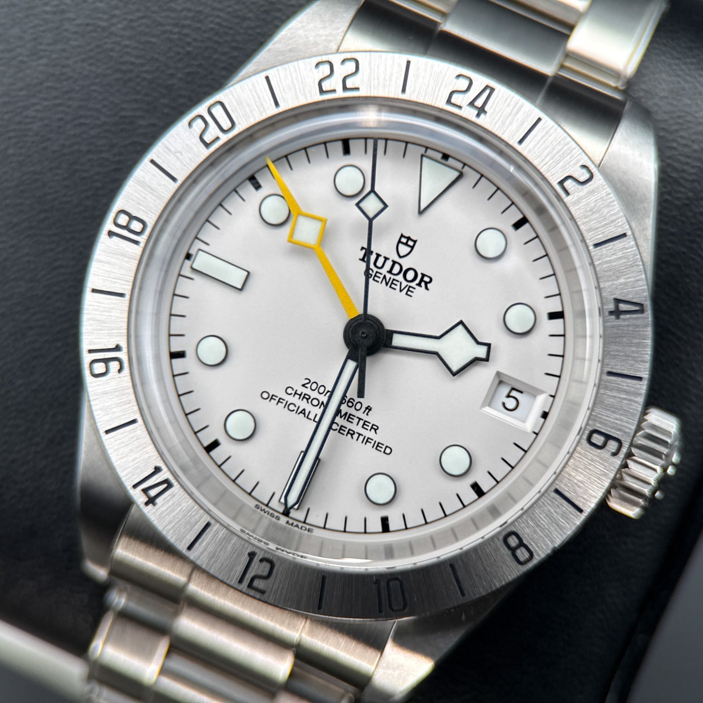 TUDOR Black Bay Pro 79470 Polar Dial Stainless Steel Automatic 39mm Watch - 20250