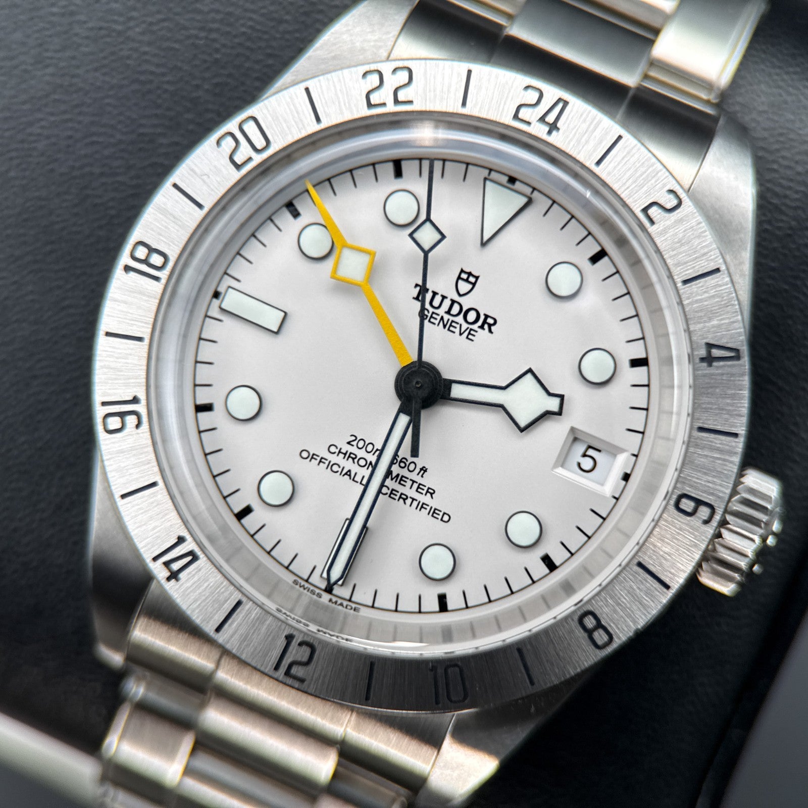 TUDOR Black Bay Pro 79470 Polar Dial Stainless Steel Automatic 39mm Watch - 20250