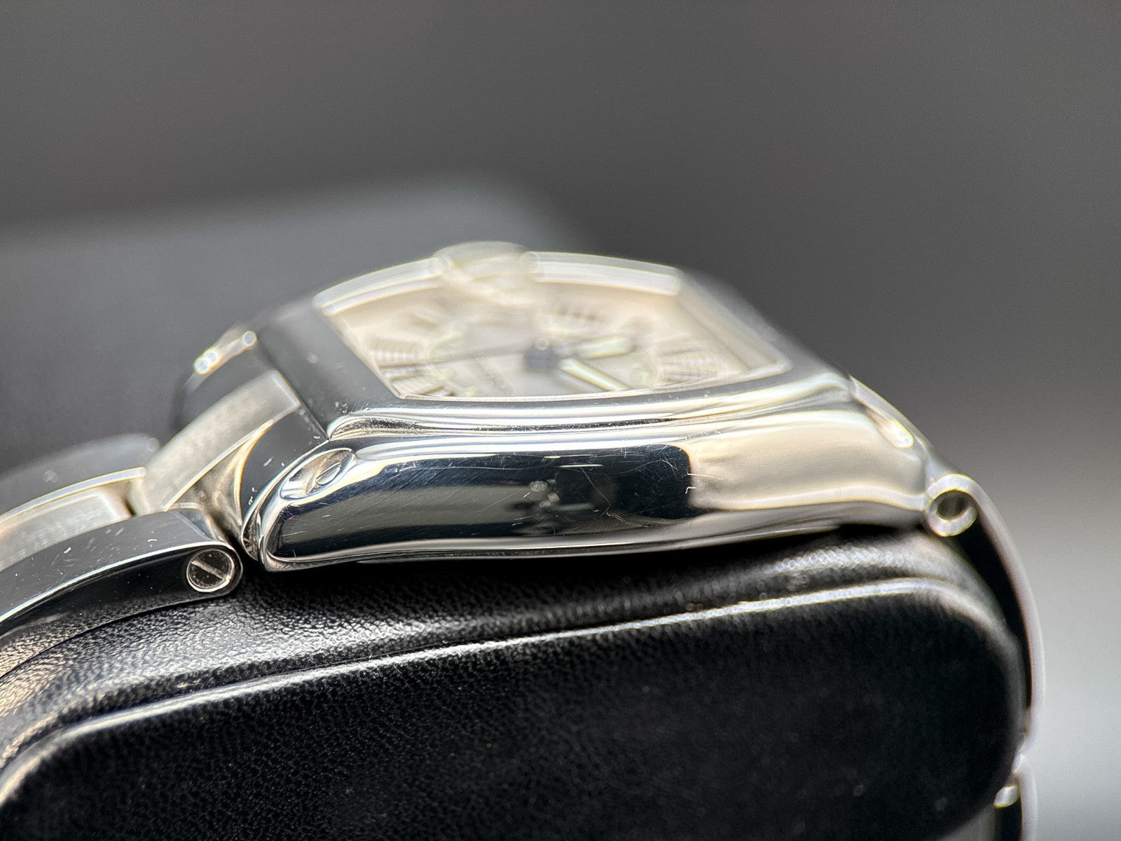 Cartier Roadster 2510 Silver Dial Steel Bracelet Automatic 37x44mm Watch4