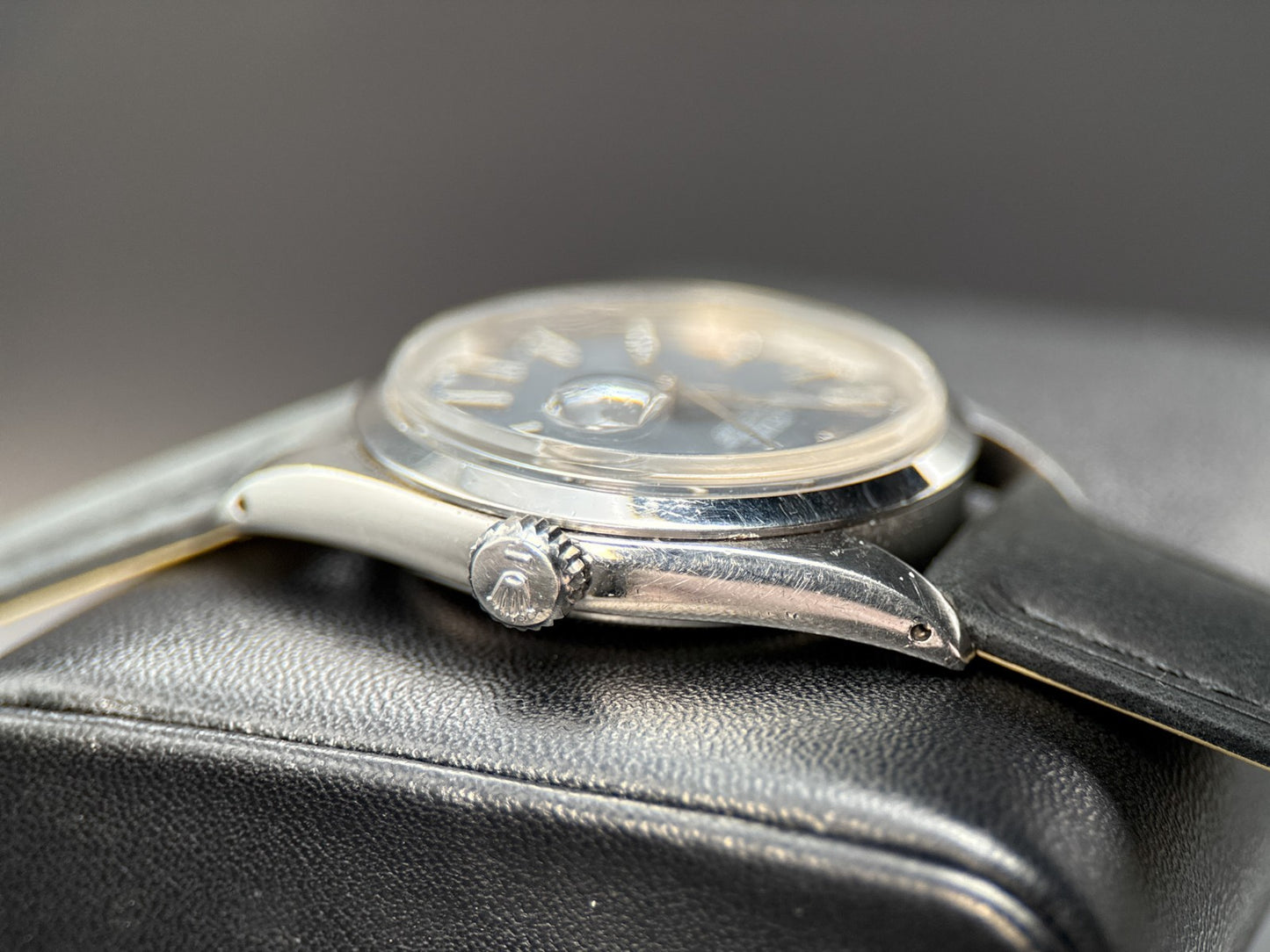 Rolex Datejust 1600 Rare Blue "Pie Pan" Service Dial Steel 36mm Automatic Watch2