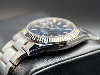 Rolex Datejust 126334 Blue Dial Fluted Bezel Oyster Automatic 41mm Watch - 20223