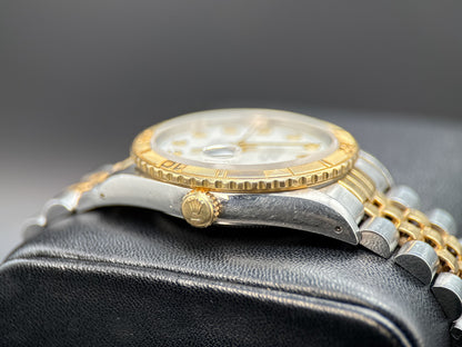 Rolex Datejust Turn-O-Graph 16263 White Diamond Dial 36mm Automatic Watch2