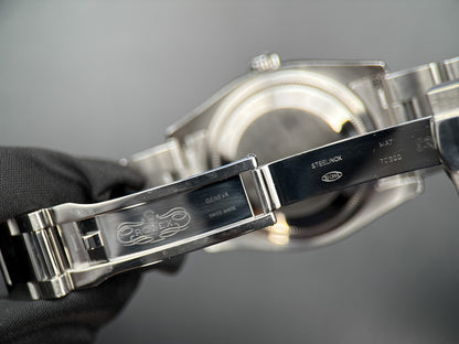 Rolex Datejust Turn-O-Graph 116264 Matte Black Dial 36mm Automatic Watch8