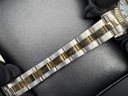 Rolex Lady-Datejust 69173 White Stick Dial Two-Tone Automatic 26mm Watch8
