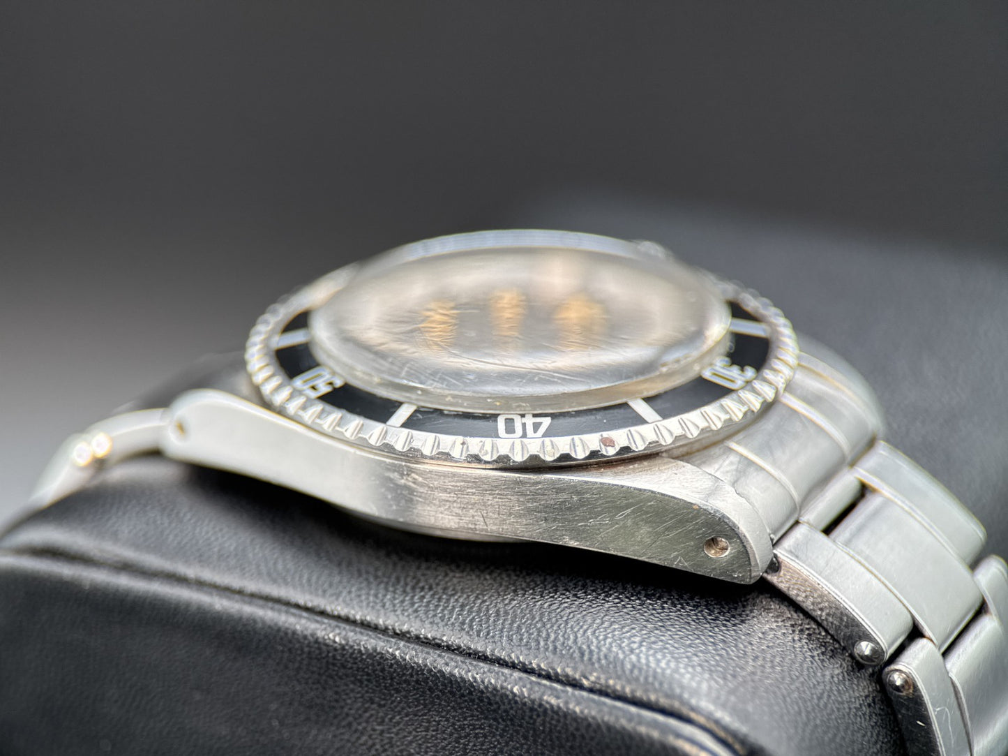 Vintage Rolex Submariner 5513 Black Meters First Dial Automatic 40mm Watch 19683