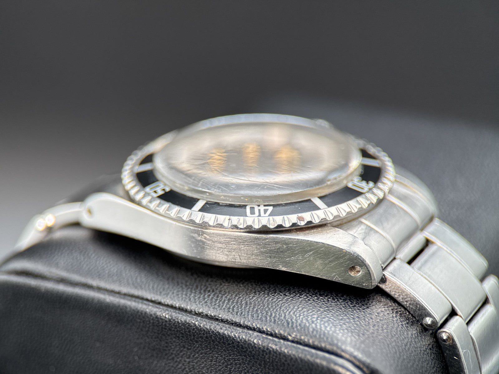 Vintage Rolex Submariner 5513 Black Meters First Dial Automatic 40mm Watch 19683