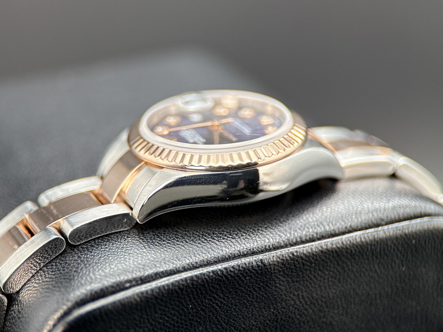 Rolex Lady-Datejust 279171 Purple Diamond Dial Two-Tone 28mm Automatic Watch4