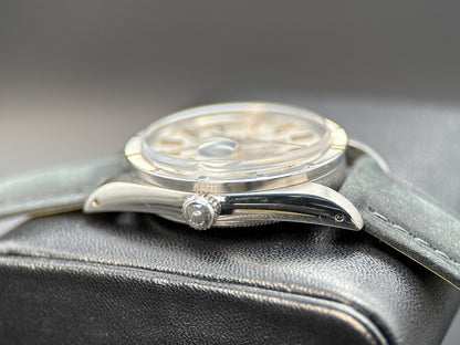 Rolex Date 15010 Silver Dial Engine-Turned Bezel Steel 34mm Automatic Watch2