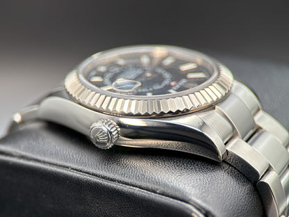 Rolex Sky-Dweller 326934 Black Dial Stainless Steel Automatic 42mm Watch - 20182