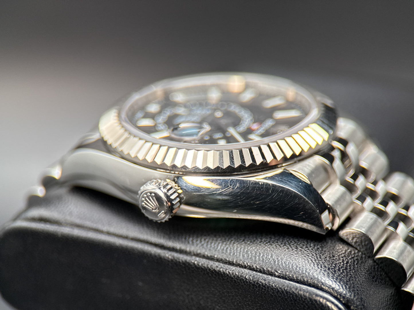 Rolex Sky-Dweller 326934 Black Dial Jubilee Automatic Steel 42mm Watch - 20222