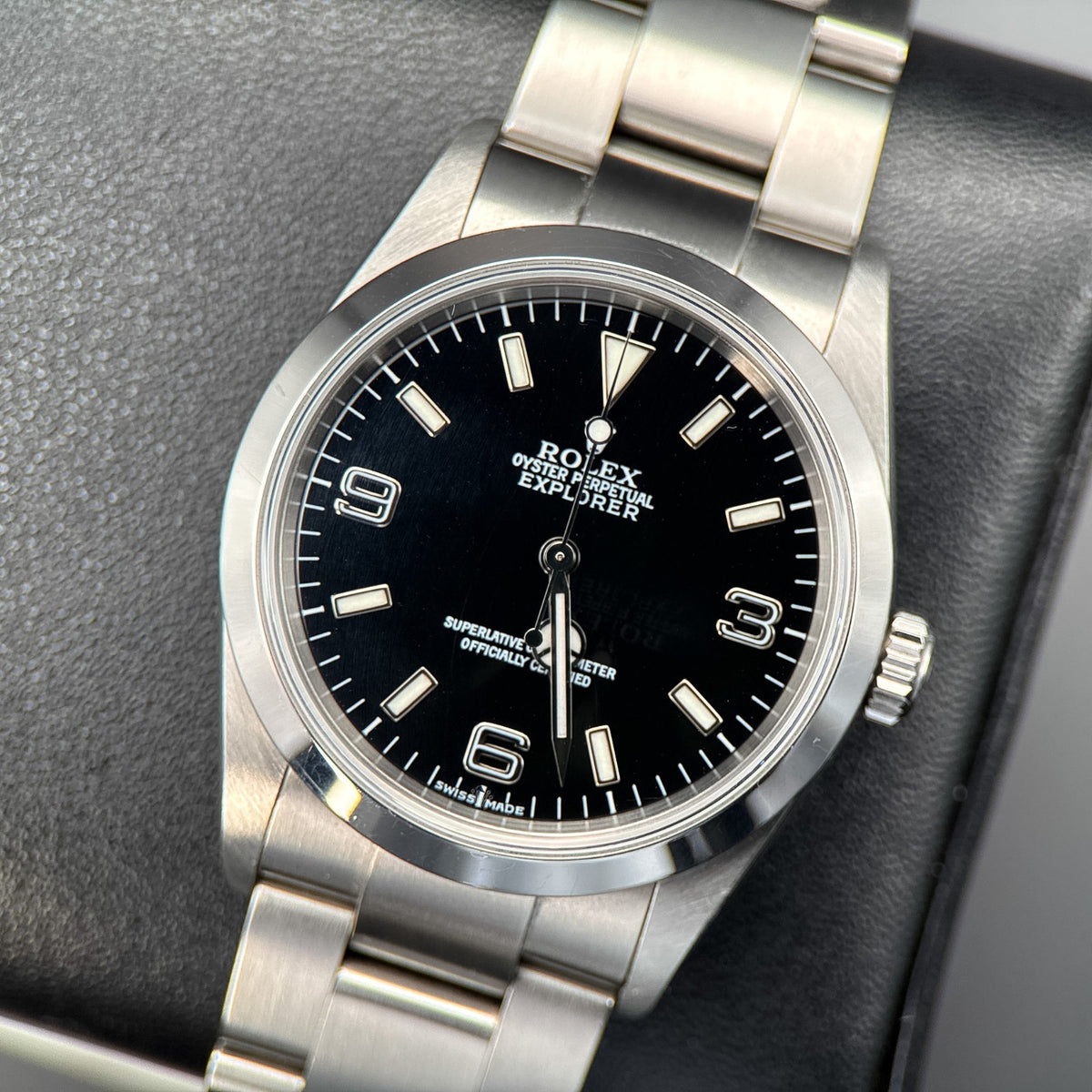 Rolex Explorer 36 114270 Black Dial - photo 1 of 11