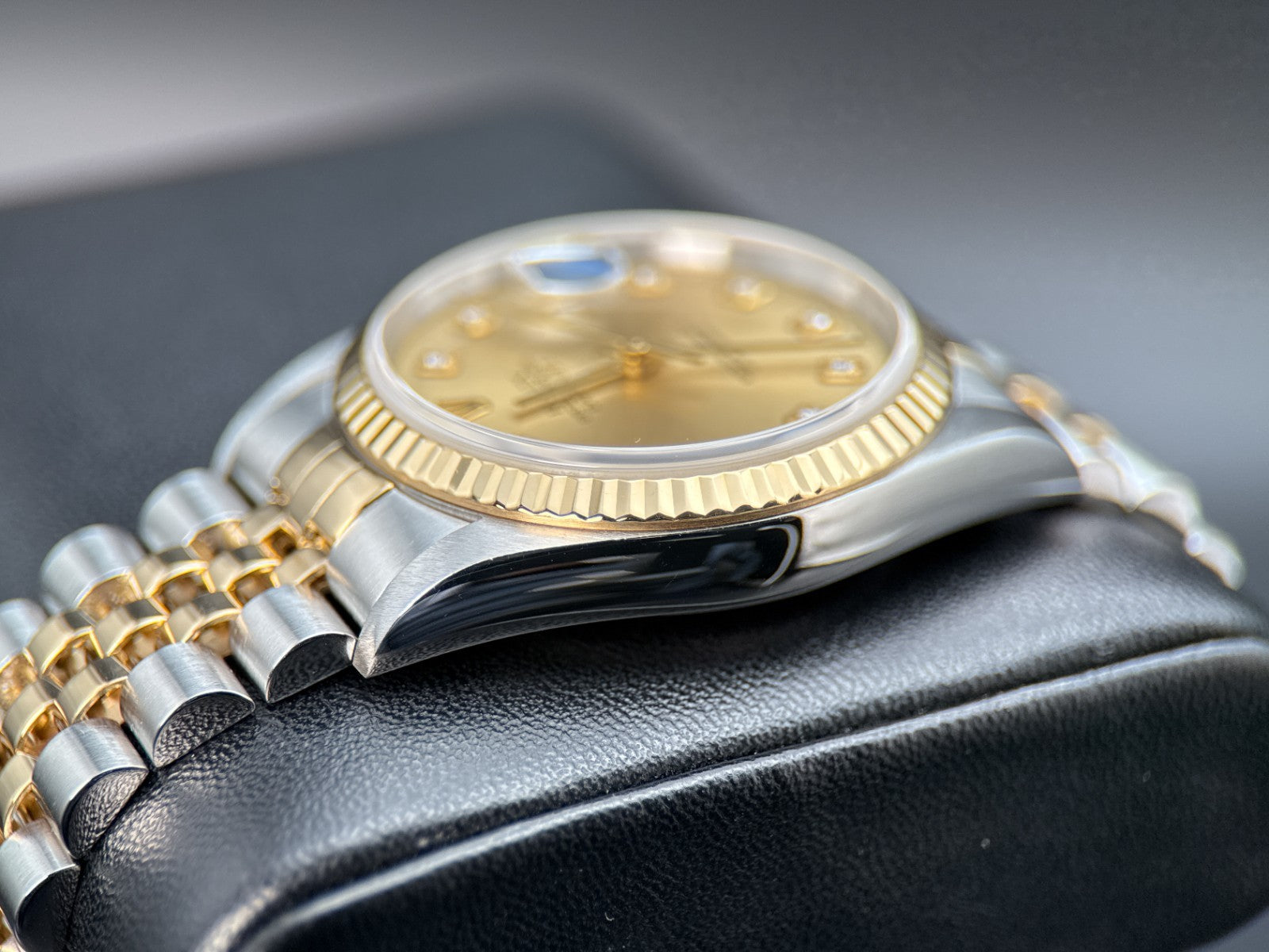 Rolex Datejust 16233 Champagne Diamond Dial Automatic 36mm Watch - 19964