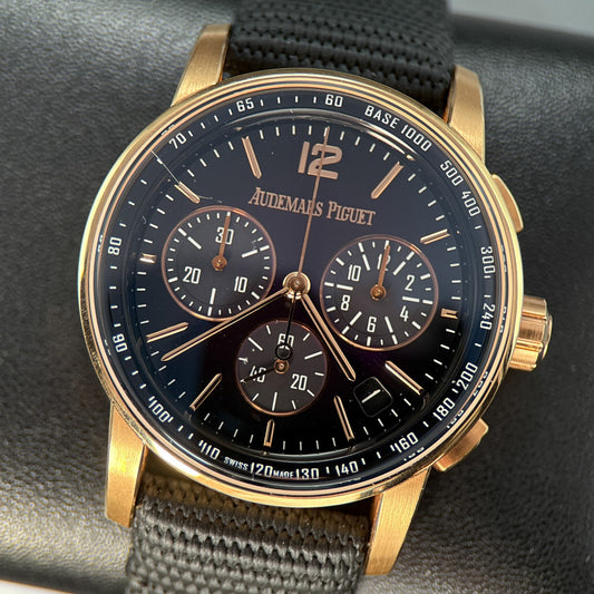 Audemars Piguet Code 11.59 26393OR.OO.A002KB.02 Purple Dial 41mm Watch - 20220