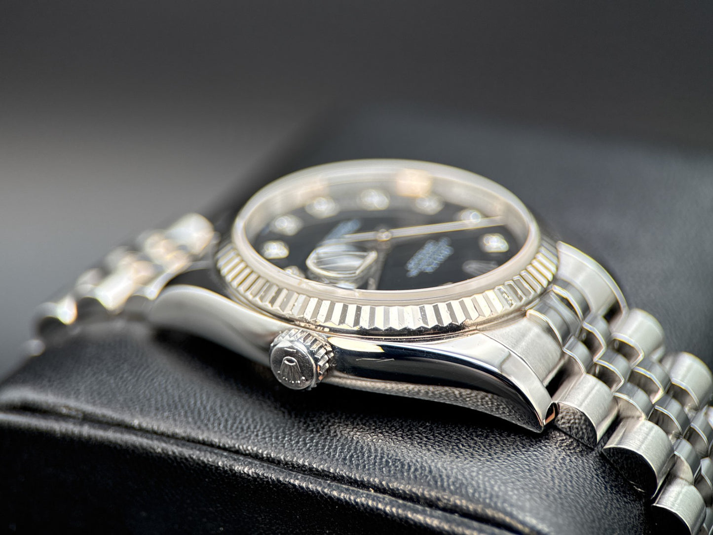 Rolex Datejust 116234 Black Diamond Dial Jubilee Automatic 36mm Watch2