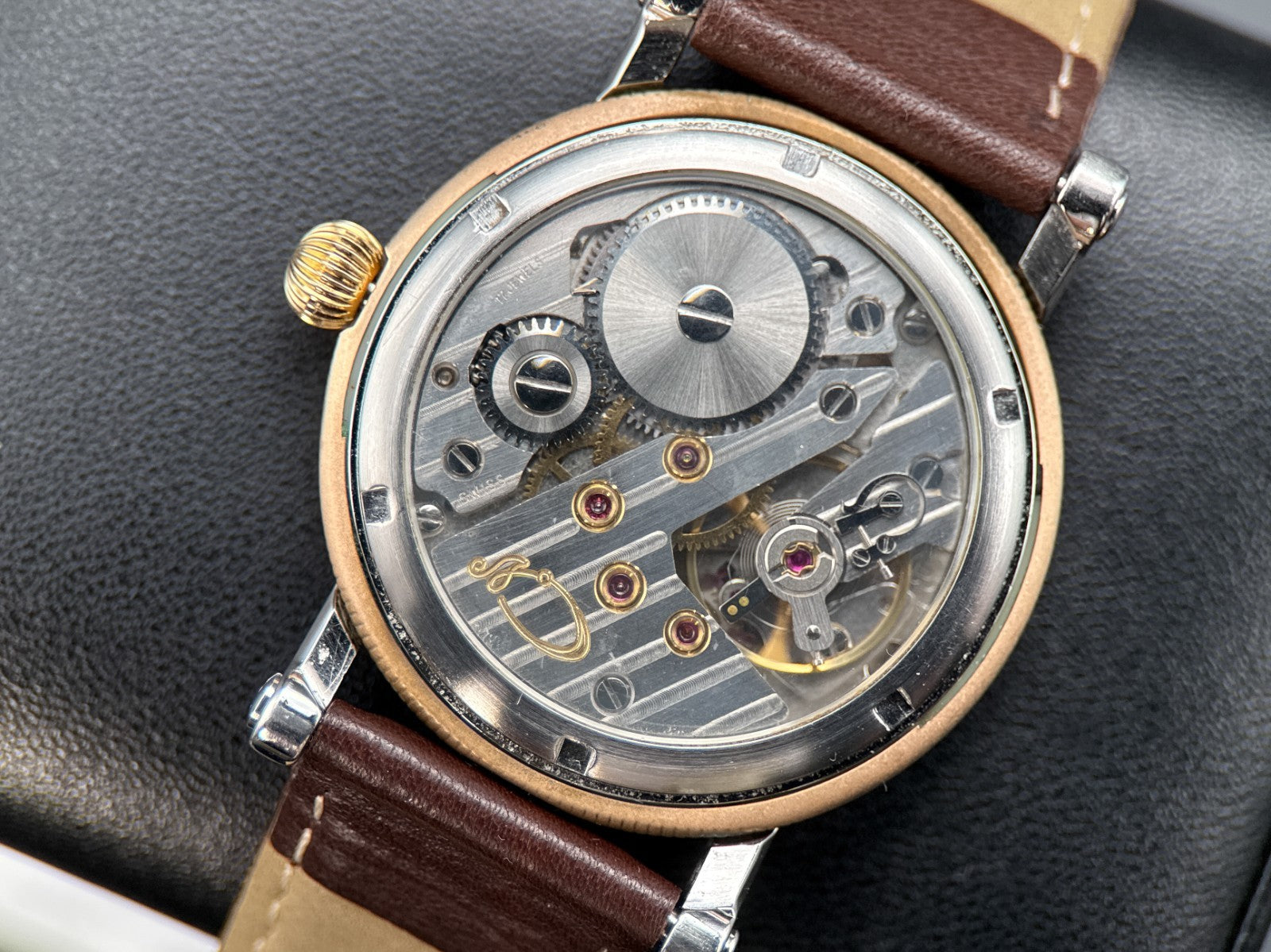 Chronoswiss Régulateur CH 6326 White Dial Stainless Steel & Bronze 38mm Watch5