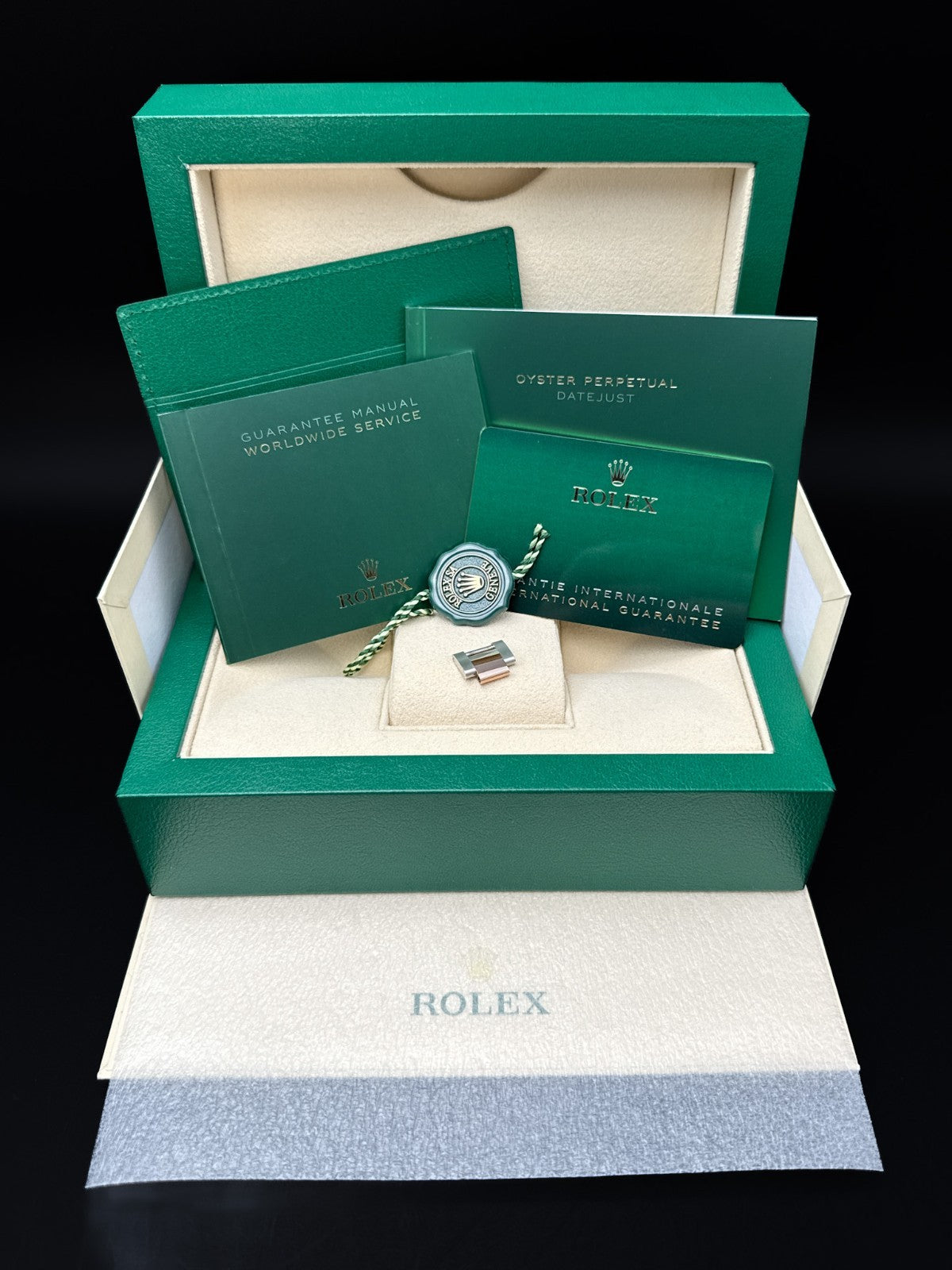 Rolex Datejust 41 126331 Grey Motif Dial Rose Gold Stainless Steel Oyster - 202310