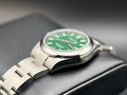 Rolex Oyster Perpetual 277200 Green Dial Steel Automatic 31mm Watch - 20254