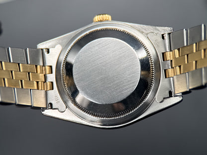 Rolex Datejust 16233 White Roman Dial Two-Tone Jubilee Automatic 36mm Watch5