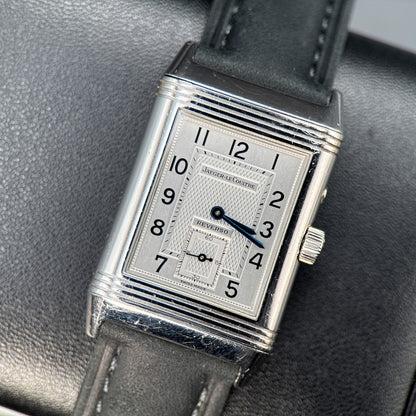 Jaeger-LeCoultre Reverso Duoface 270.840.544B Silver Dial 42mm Watch - 19970