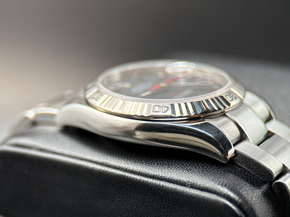 Rolex Datejust Turn-O-Graph 116264 Matte Black Dial 36mm Automatic Watch3