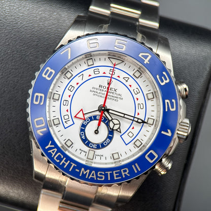 Rolex Yacht-Master II 116680 White Dial Steel 44mm Automatic Watch - 20200