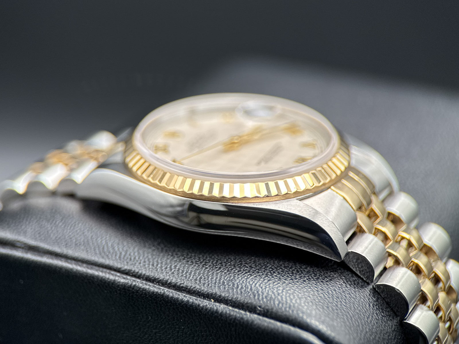 Rolex Datejust 16233 Ivory Pyramid Dial Two-Tone Automatic 36mm Watch3