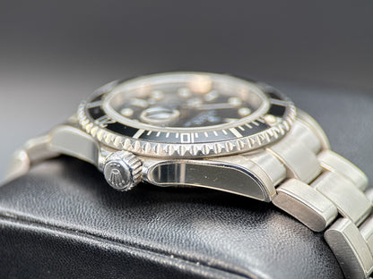 Rolex Submariner Date 16610T Black Dial Steel Oyster Automatic 40mm Watch - 20092