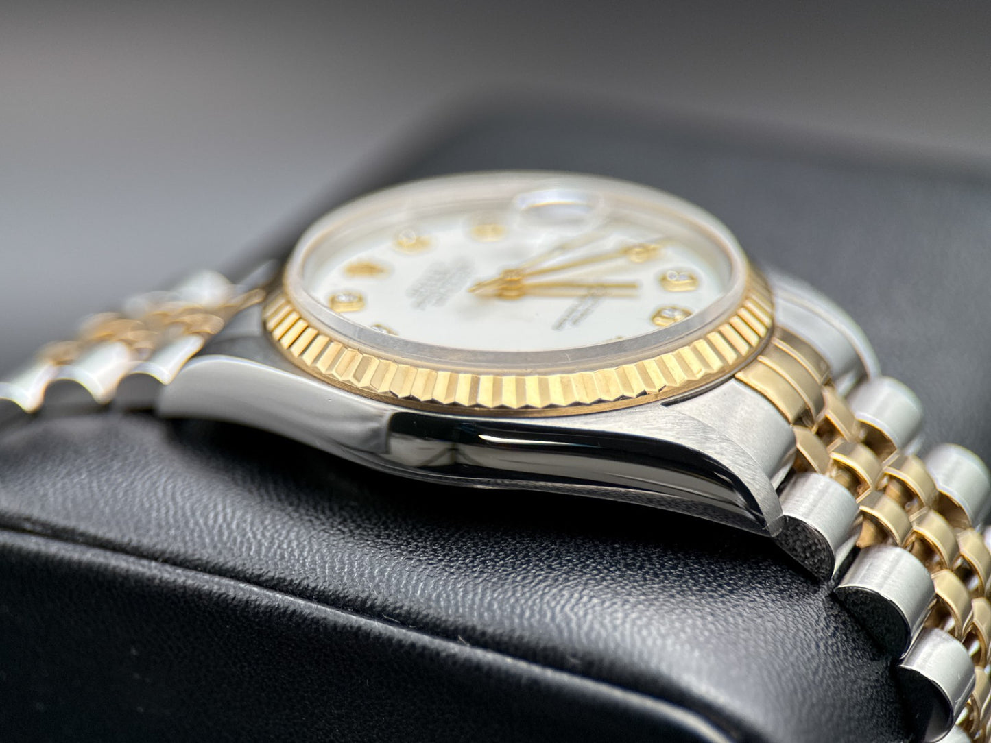 Rolex Datejust 16233 White Diamond Dial Two-Tone Automatic 36mm Watch - 19973