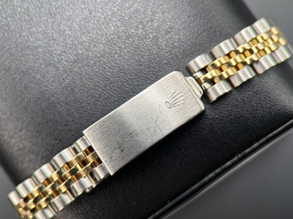 Vintage Rolex Lady-Datejust 69173 White Dial Two-Tone 26mm Automatic Watch 19849