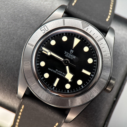 TUDOR Black Bay Ceramic M79210CNU-0001 Black Dial 41mm Watch - 20220