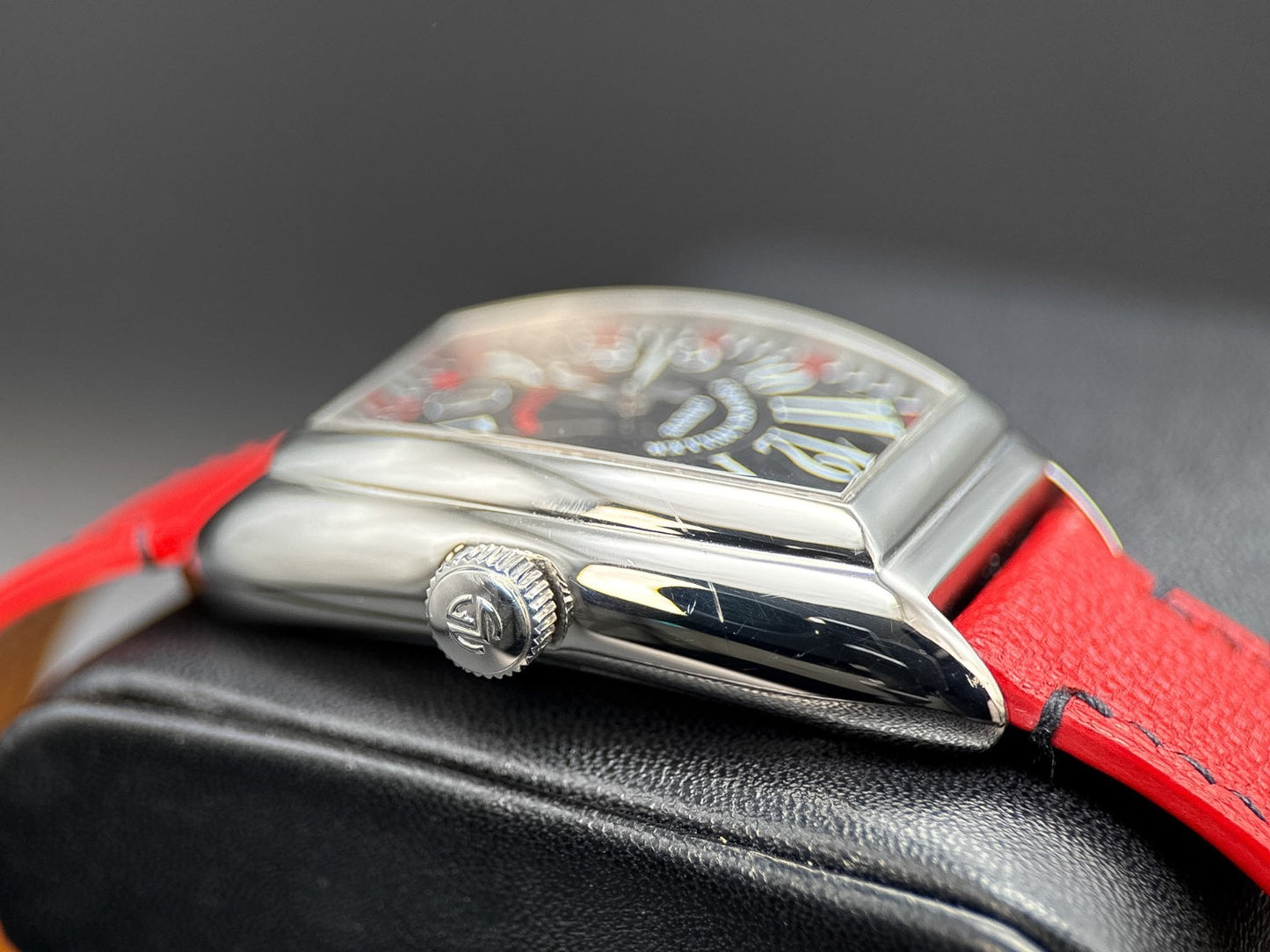 Franck Muller Conquistador 8005 SC Black Dial Steel Automatic 38mm Watch2