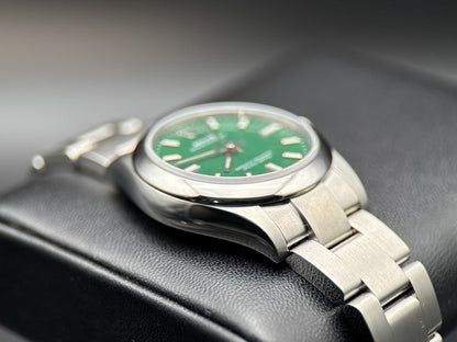 Rolex Oyster Perpetual 277200 Green Dial Steel Automatic 31mm Watch - 20253