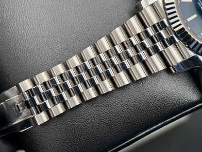 Rolex Datejust 126334 Blue Dial Fluted Bezel Jubilee Automatic 41mm Watch - 20256