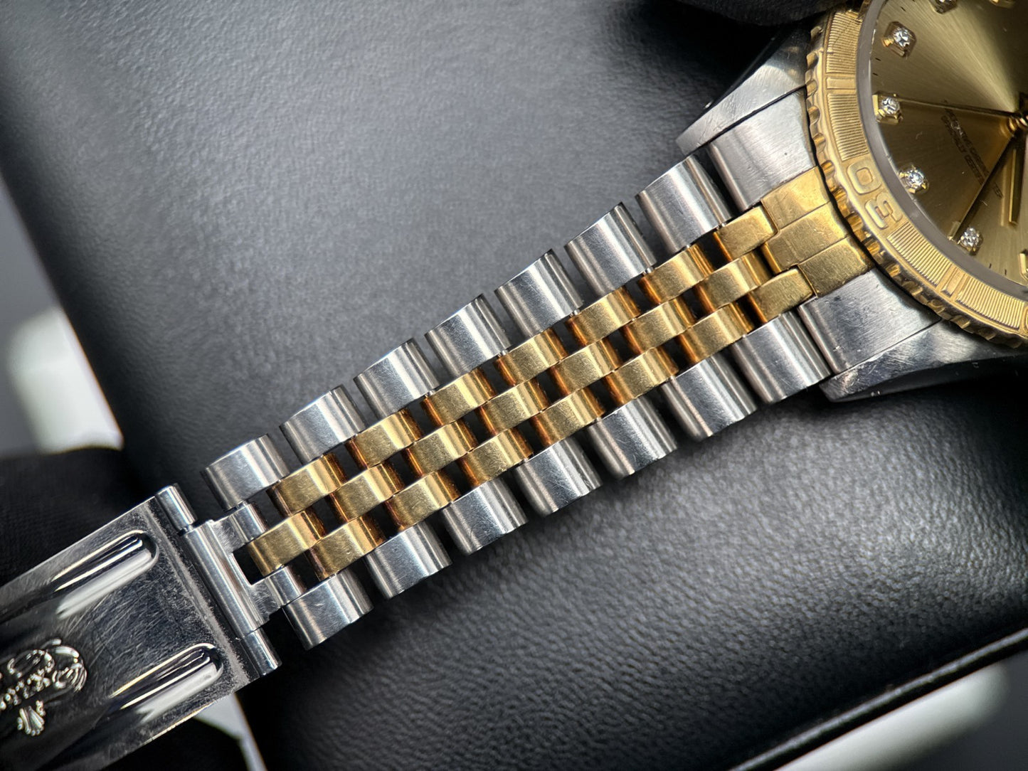Rolex Datejust Turn-O-Graph 16263 Champagne Diamond Dial 36mm Automatic Watch6