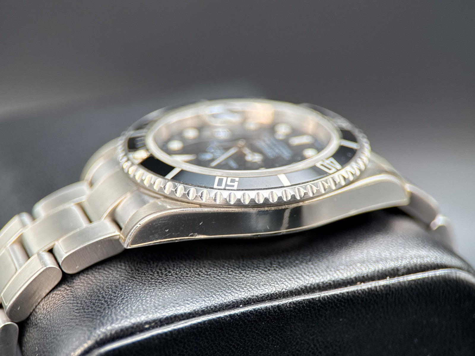 Rolex Submariner Date 16610T Black Dial Steel Oyster Automatic 40mm Watch - 20094