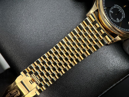 Rolex Perpetual 1908 52508 Black Dial Yellow Gold 39mm Watch - 20266