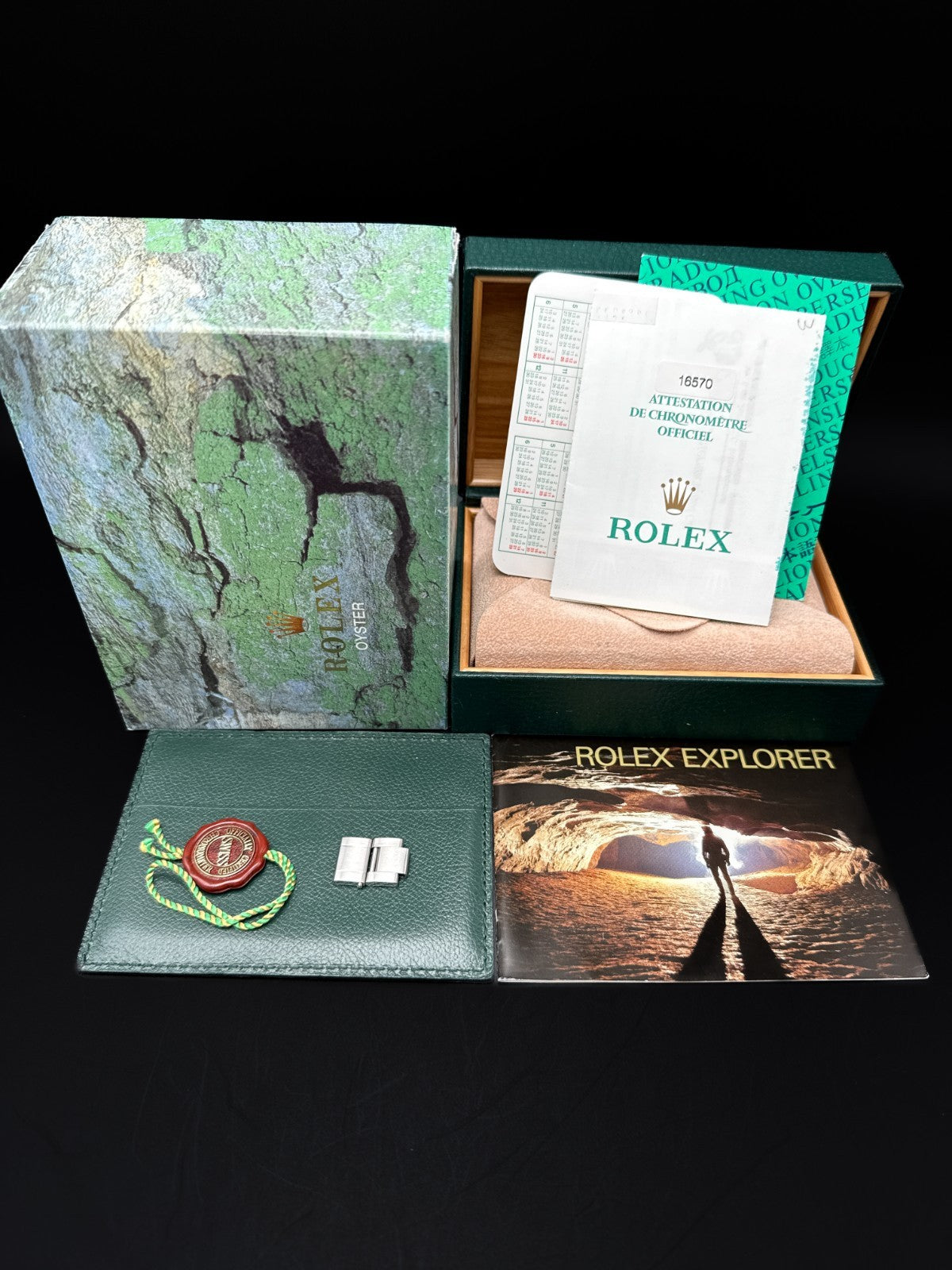 Rolex Explorer II 16570 Polar "Swiss Made" Dial Steel Automatic 40mm - 200211