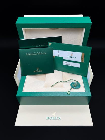 Rolex Yacht-Master 40mm 116655 Rose Gold Black Dial Automatic Watch - 201612