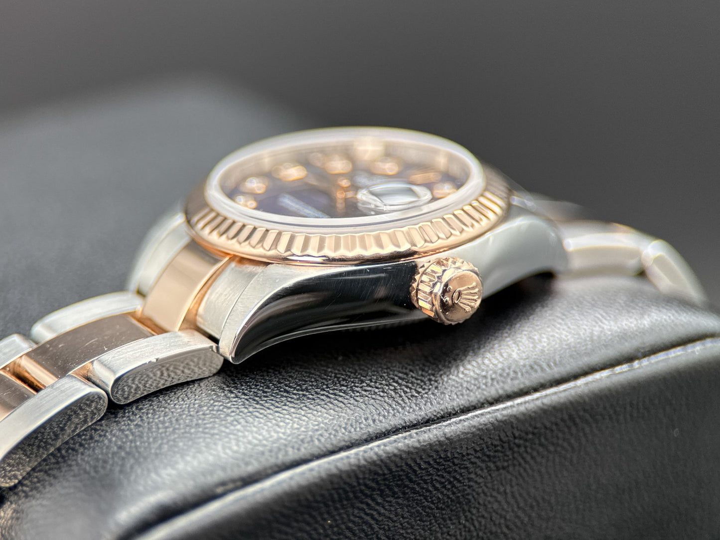 Rolex Lady-Datejust 279171 Purple Diamond Dial Two-Tone 28mm Automatic Watch1