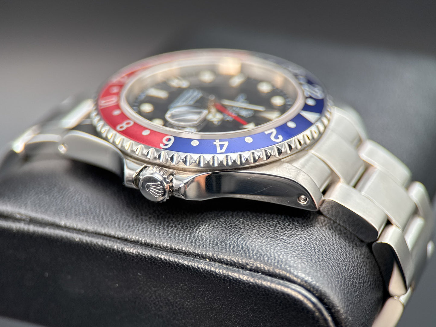 Rolex GMT-Master II 16710 Pepsi Black Dial Steel Oyster 40mm Automatic Watch2