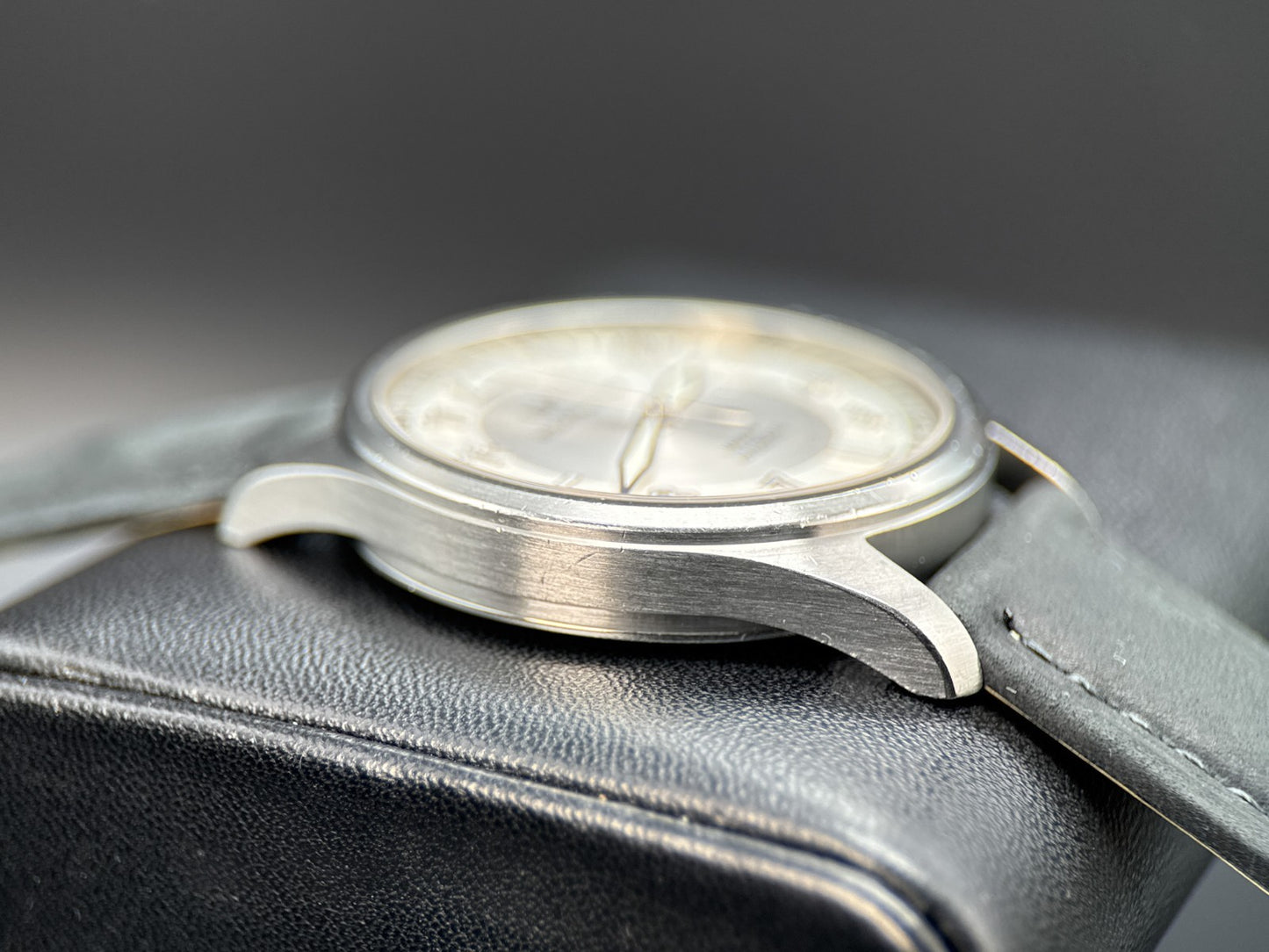 IWC Pilot's Watch Silver Men's Watch with Black Leather Strap - IW3255023