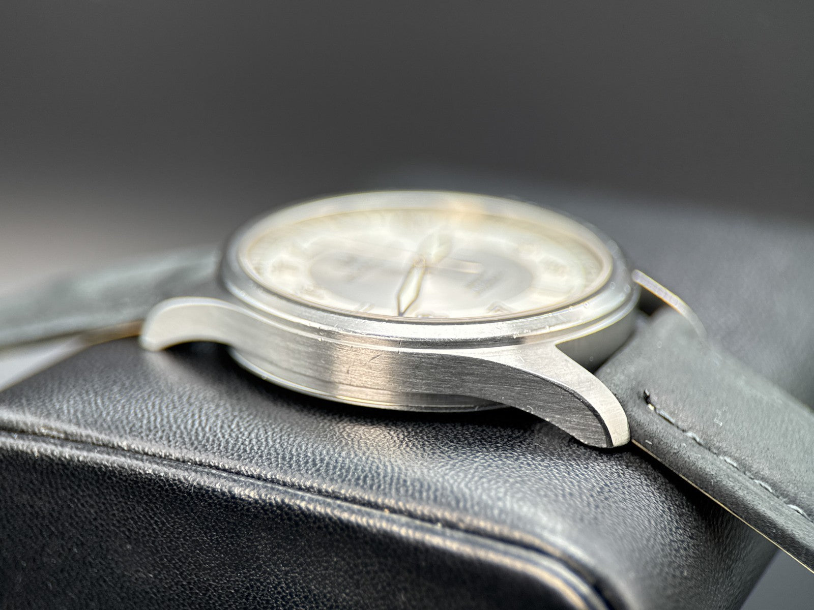 IWC Pilot's Watch Silver Men's Watch with Black Leather Strap - IW3255023