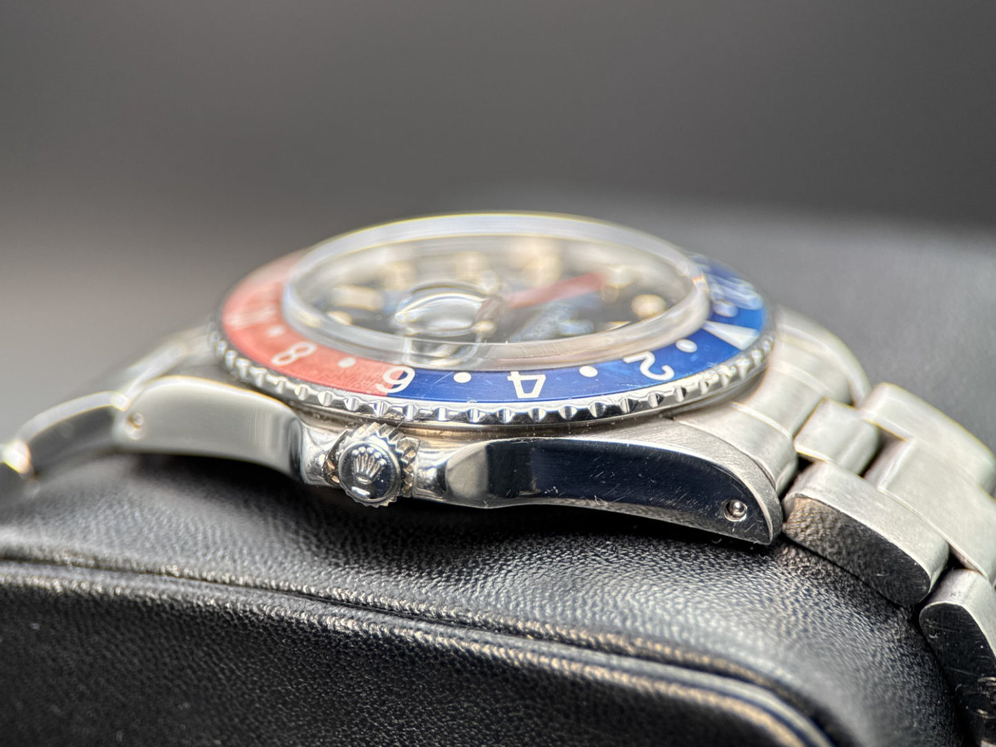 Vintage Rolex GMT-Master "Pepsi" 16750 Black Dial Automatic 40mm Watch2