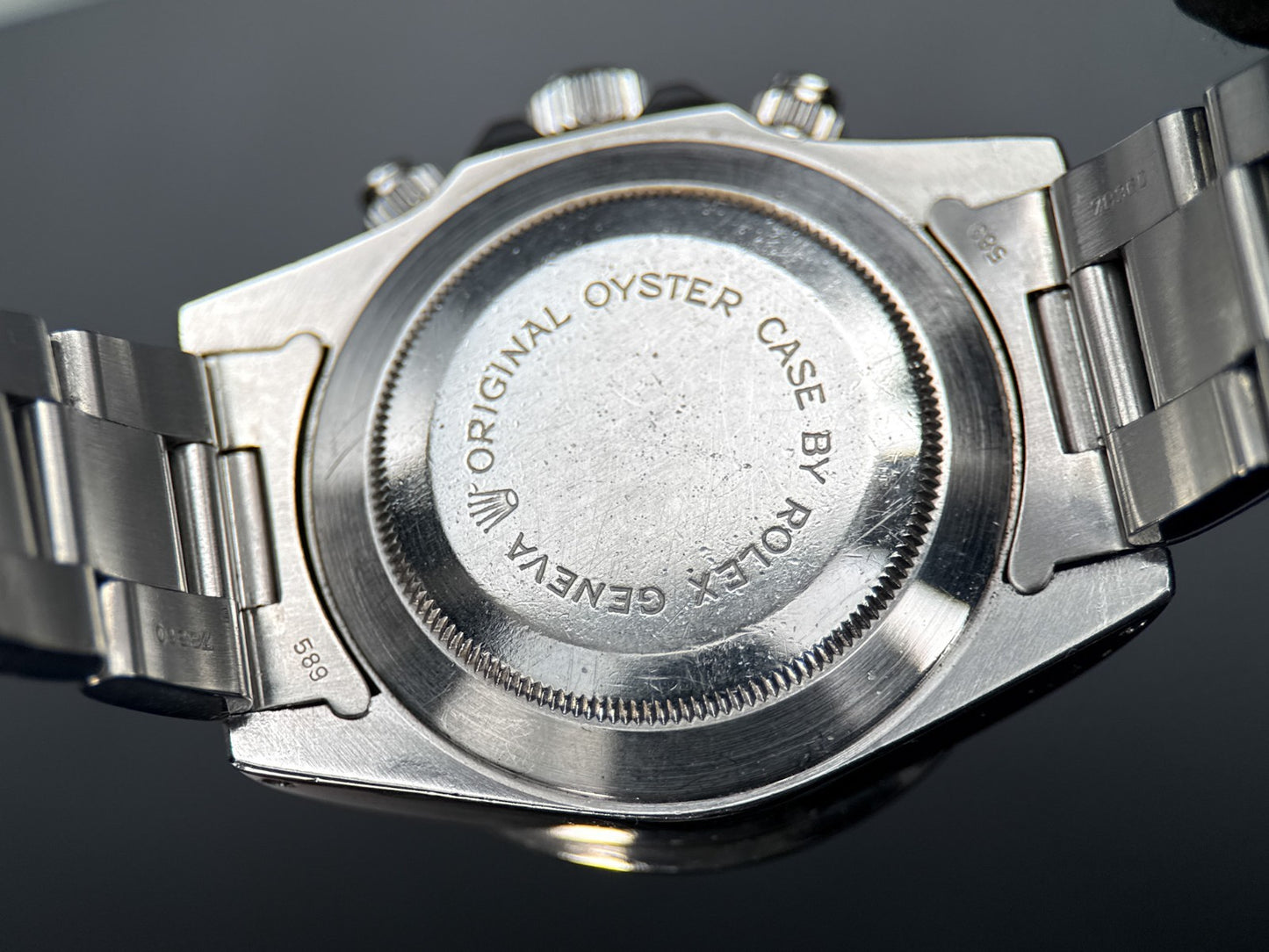 TUDOR Oysterdate Big Block Chronograph 79160 Silver Dial 40mm Automatic Watch5