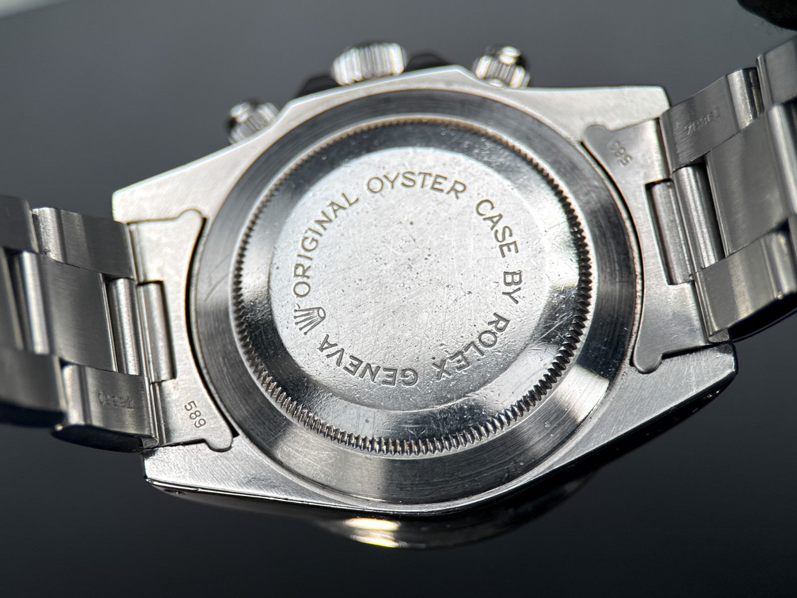 TUDOR Oysterdate Big Block Chronograph 79160 Silver Dial 40mm Automatic Watch5
