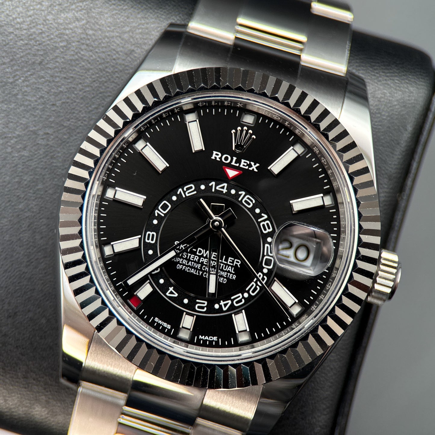 Rolex Sky-Dweller 326934 Black Dial Oyster Automatic 42mm Watch - 20210