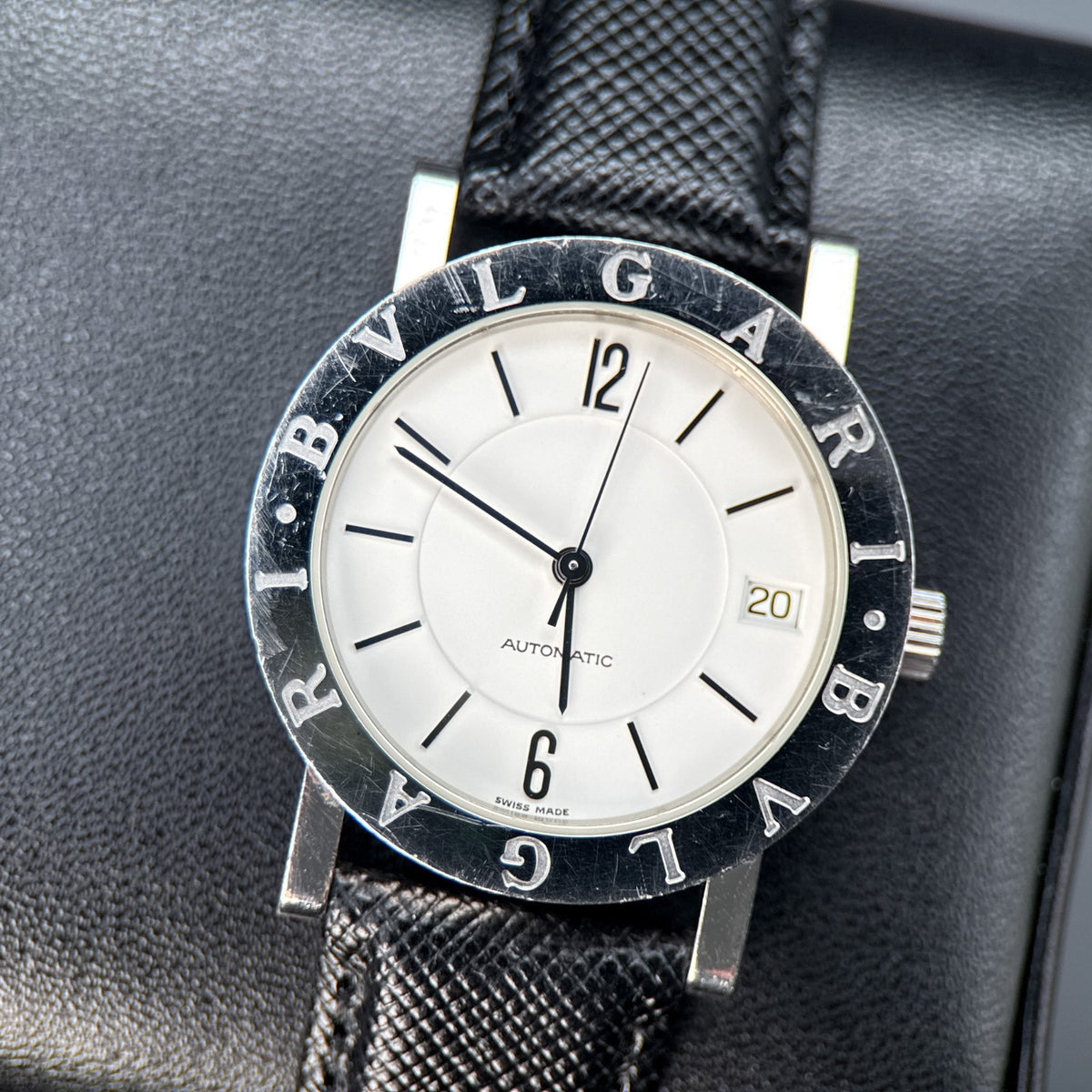 Bvlgari Bvlgari Stainless Steel White Dial 33mm Automatic Watch - 20000