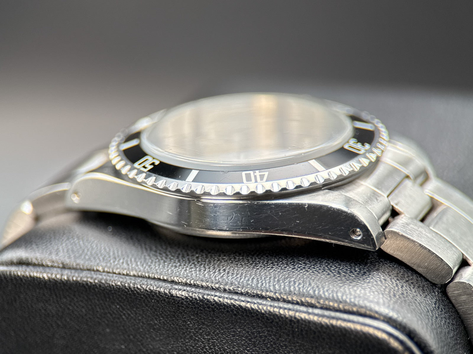 Vintage Rolex Submariner No-Date 5513 Black Spider Dial Complete Set - 19863