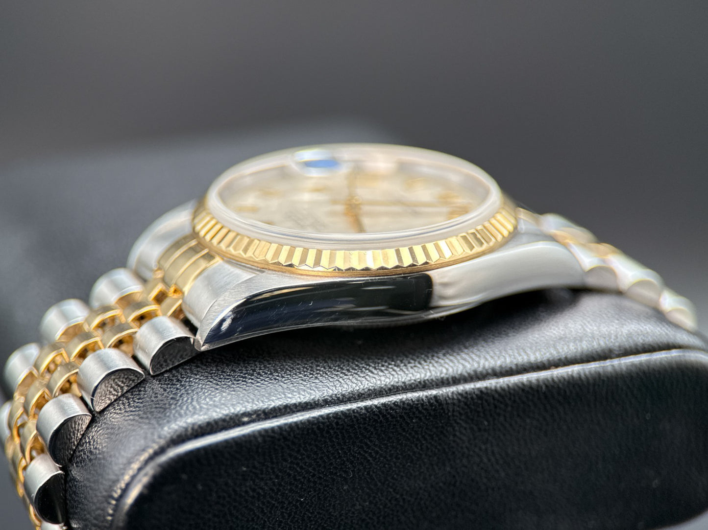 Rolex Datejust 16233 Ivory Pyramid Roman Dial Automatic 36mm Watch - 19994